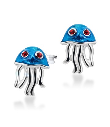 Kids Stud Earring Cute Jellyfish STE-234